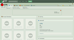 Desktop Screenshot of erykg.deviantart.com