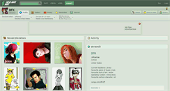 Desktop Screenshot of dfk.deviantart.com