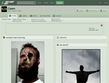 Tablet Screenshot of clasen.deviantart.com