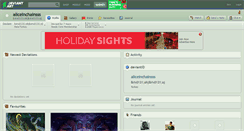 Desktop Screenshot of aliceinchainsss.deviantart.com