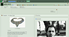 Desktop Screenshot of jupiter-storm.deviantart.com