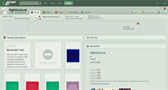 Desktop Screenshot of nightsoullost.deviantart.com