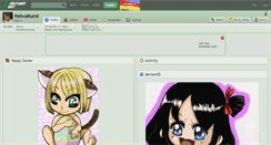 Desktop Screenshot of heiwakuroi.deviantart.com
