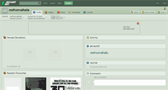 Desktop Screenshot of mefromvalhalla.deviantart.com