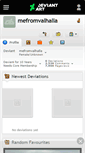 Mobile Screenshot of mefromvalhalla.deviantart.com