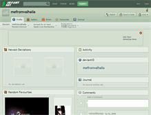 Tablet Screenshot of mefromvalhalla.deviantart.com