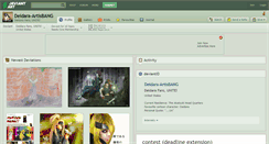 Desktop Screenshot of deidara-artisbang.deviantart.com