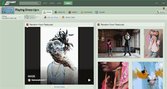 Desktop Screenshot of playing-dress-up.deviantart.com