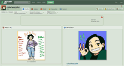 Desktop Screenshot of colorlesscolor.deviantart.com