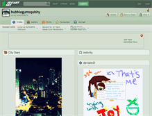 Tablet Screenshot of bubblegumsquishy.deviantart.com