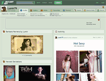 Tablet Screenshot of lumir79.deviantart.com