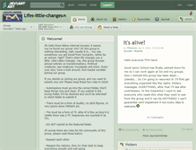 Tablet Screenshot of lifes-little-changes.deviantart.com