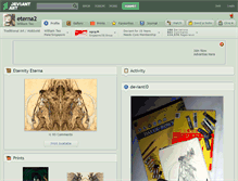Tablet Screenshot of eterna2.deviantart.com