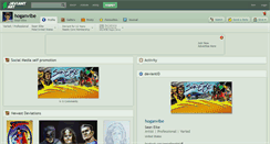 Desktop Screenshot of hoganvibe.deviantart.com