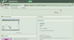 Desktop Screenshot of kaai-yuki.deviantart.com