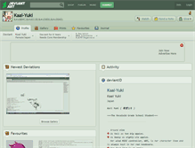 Tablet Screenshot of kaai-yuki.deviantart.com