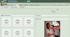 Desktop Screenshot of jangak.deviantart.com
