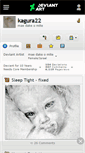Mobile Screenshot of kagura22.deviantart.com