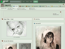 Tablet Screenshot of kagura22.deviantart.com