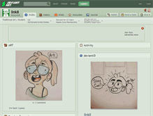 Tablet Screenshot of link8.deviantart.com
