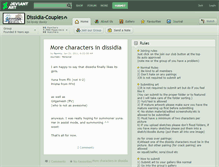 Tablet Screenshot of dissidia-couples.deviantart.com