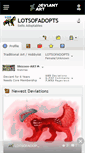 Mobile Screenshot of lotsofadopts.deviantart.com