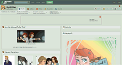 Desktop Screenshot of mystchiae.deviantart.com