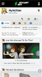 Mobile Screenshot of mystchiae.deviantart.com