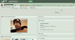Desktop Screenshot of deviantbydesign.deviantart.com
