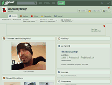 Tablet Screenshot of deviantbydesign.deviantart.com