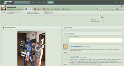 Desktop Screenshot of elnemesis.deviantart.com