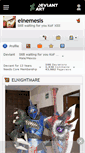 Mobile Screenshot of elnemesis.deviantart.com
