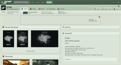 Desktop Screenshot of g-fan.deviantart.com