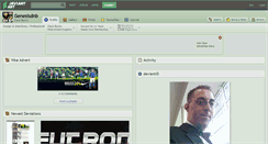 Desktop Screenshot of genesisdnb.deviantart.com