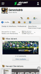 Mobile Screenshot of genesisdnb.deviantart.com