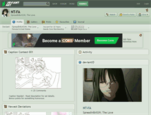 Tablet Screenshot of nt-fa.deviantart.com