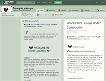 Tablet Screenshot of disney-academy.deviantart.com