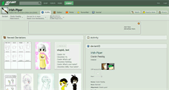 Desktop Screenshot of irish-piper.deviantart.com