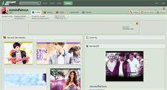Desktop Screenshot of osessedfamous.deviantart.com