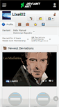 Mobile Screenshot of lixel02.deviantart.com