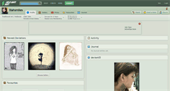Desktop Screenshot of lilahsmiles.deviantart.com