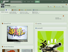 Tablet Screenshot of dweazy.deviantart.com