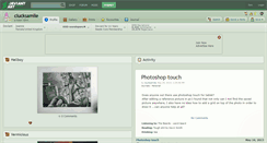 Desktop Screenshot of clucksamile.deviantart.com