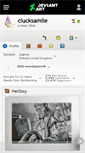 Mobile Screenshot of clucksamile.deviantart.com