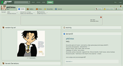 Desktop Screenshot of ph03nixx.deviantart.com