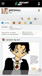 Mobile Screenshot of ph03nixx.deviantart.com