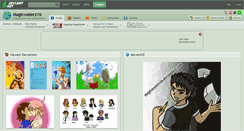 Desktop Screenshot of magicwaterz16.deviantart.com