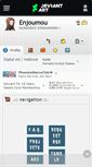 Mobile Screenshot of enjoumou.deviantart.com
