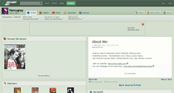 Desktop Screenshot of nancygray.deviantart.com