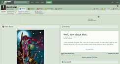Desktop Screenshot of davethecat.deviantart.com